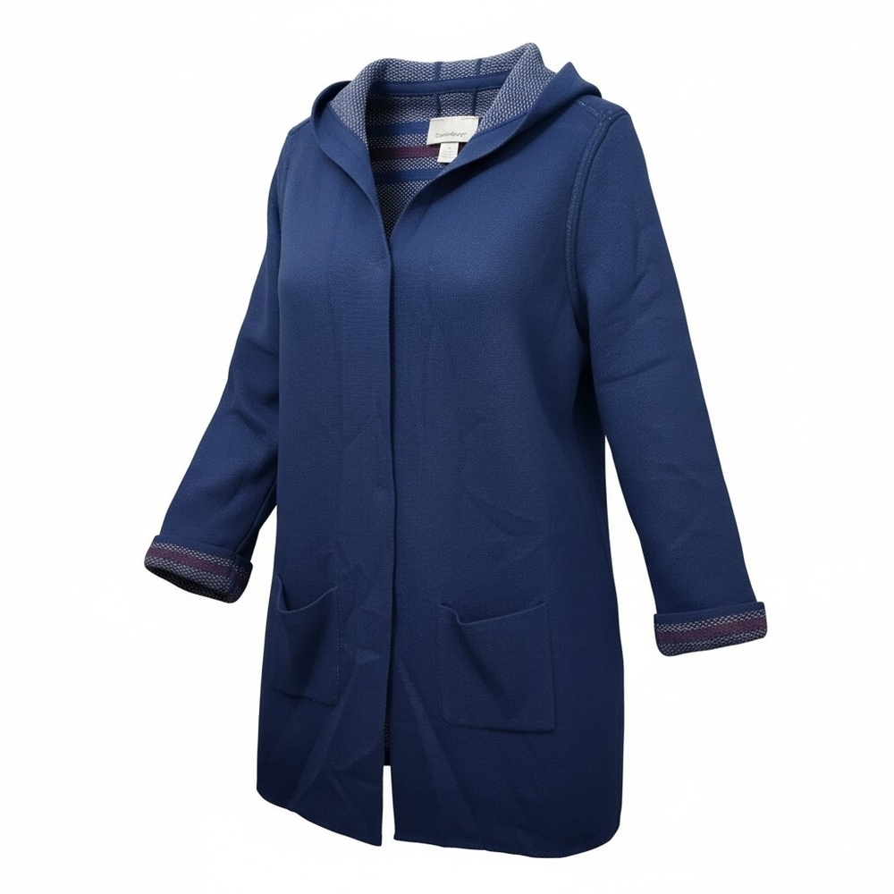 Denim Moves Women's Coatigan Cardigan size Large